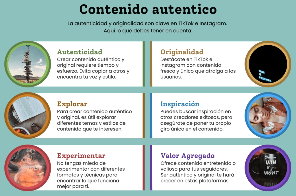 Crear contenido viral auténtico y original